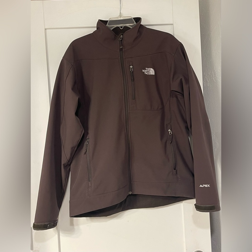 The North Face Apex Softshell Jacket in Dark Brown